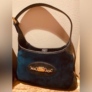 Blue Gucci handbag in excellent condition